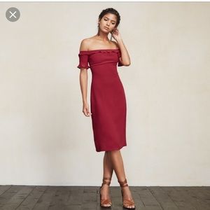 Reformation Antonia dress, size 6. New with tags.